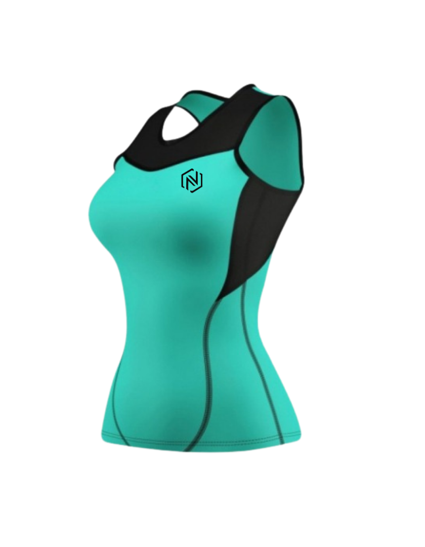 Women Compression Shirt Sleeveless