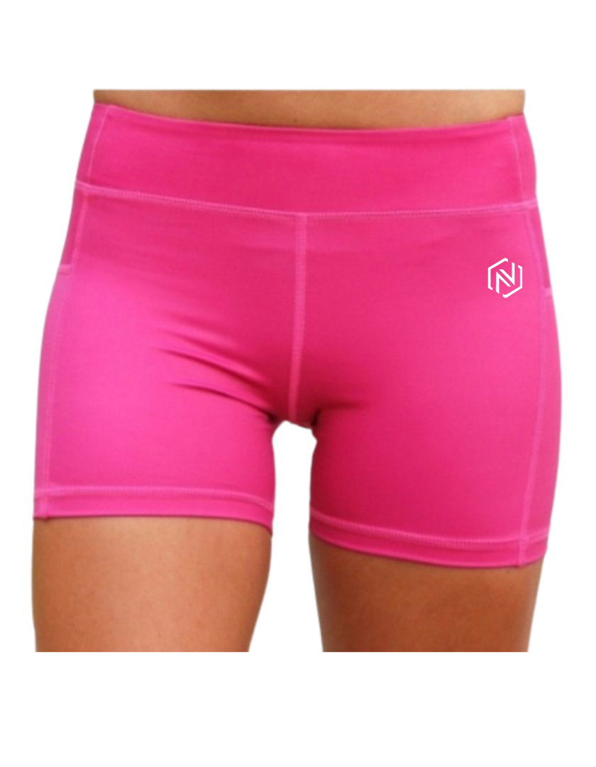 Women Compression Shorts 4"
