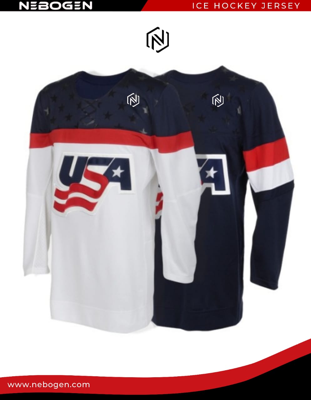 Custom USA Hockey Jersey