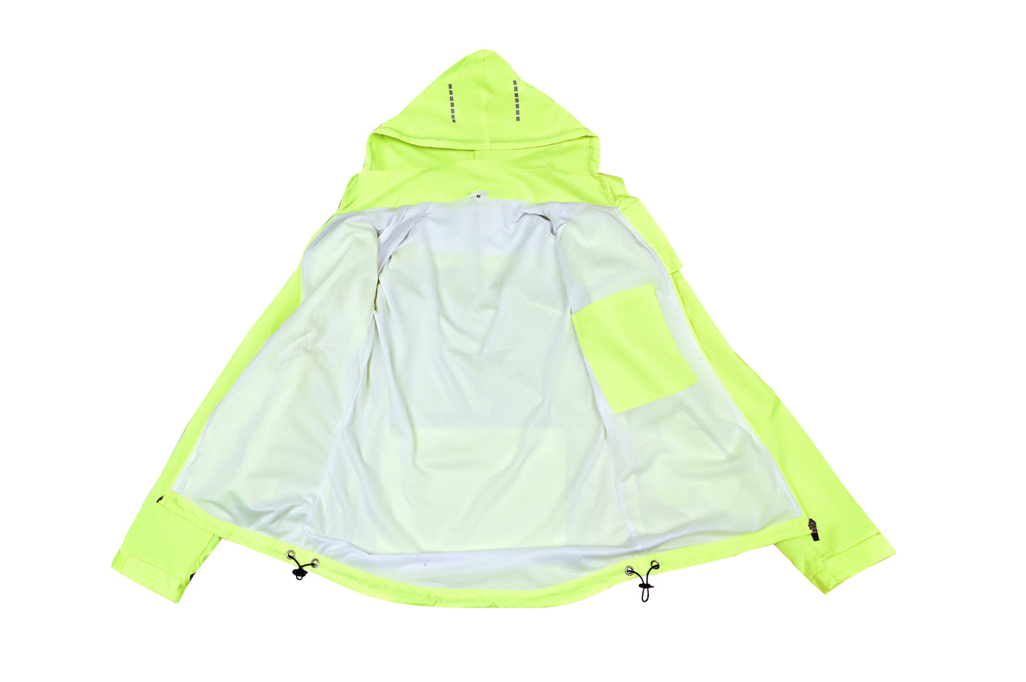 Women's Rain Jackets Waterproof Windbreaker Running Cycling Gear Packable Reflective Lightweight Hooded